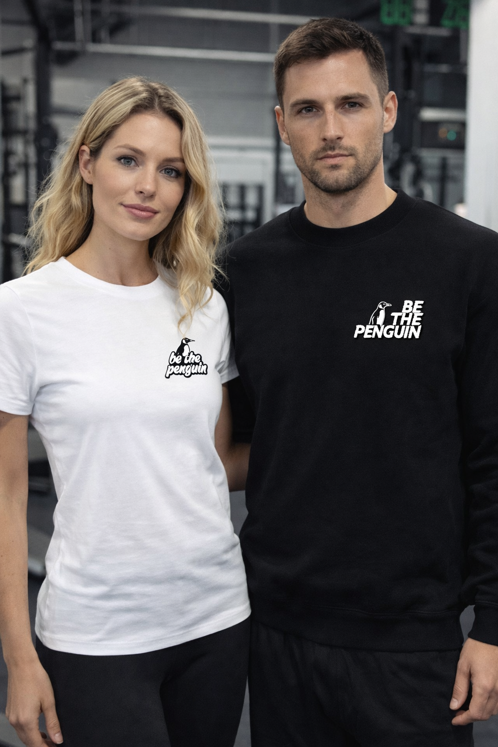 bethepenguin • Shirt White + Backprint